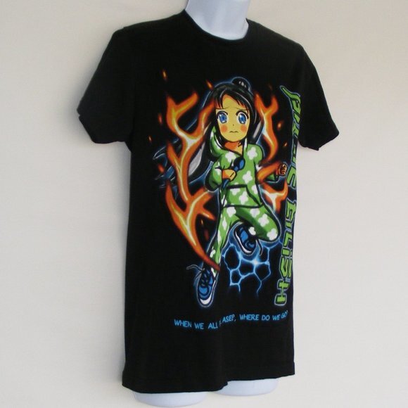 BILLIE EILISH Concert Tshirt, S, Anime/Kawaii Blk - Picture 2 of 6